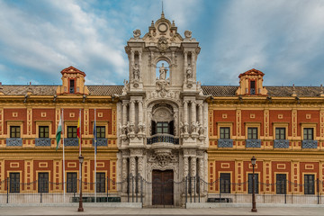 Fototapeta na wymiar Palacio de San Telmo