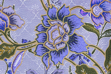 vintage style of tapestry flowers fabric pattern background