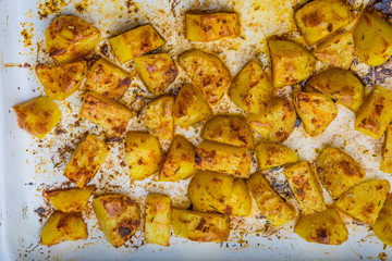 Roast potatoes