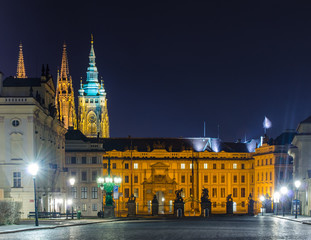 main gate to prague castle