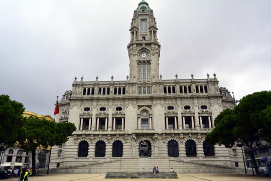 Cámara Municipal de Oporto. Portugal