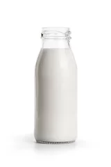  Bottle of milk isolated on white background © nuttapongg
