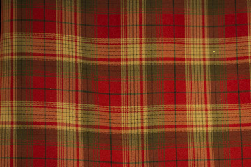 Scottish tartan pattern