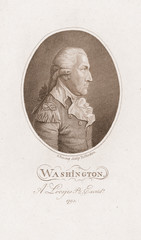 Engraving of George Washington