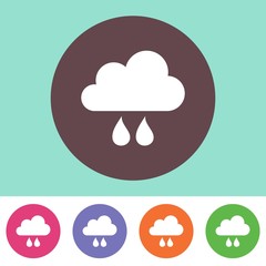 Rain cloud icon