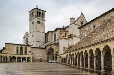 Fototapeta na wymiar Basilica of St. Francis of Assisi, Italy
