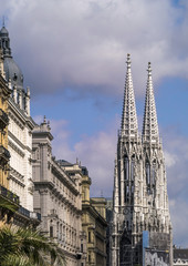 Fototapeta na wymiar Votivkirche in Wien