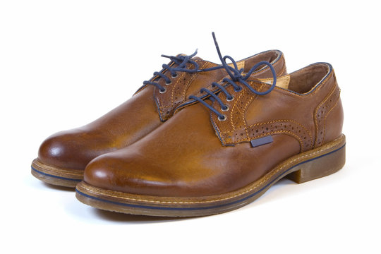 Lederhalbschuhe