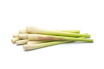 lemon grass isolated on white background