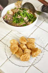 Fish cake and fish soup