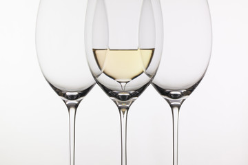 Four glasses of wine