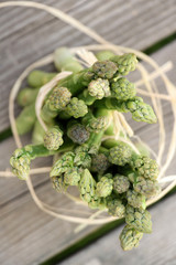 grüner Spargel