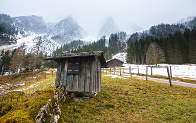 Schlechtwettertag am Gosaukamm