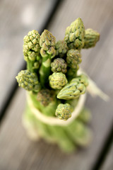 grüner Spargel