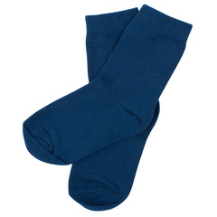 Pair of socks. Isolated on a white background.