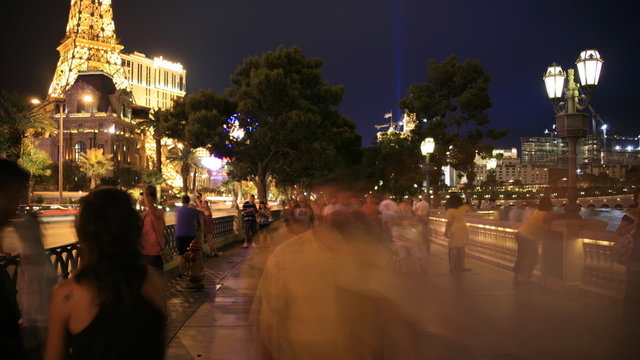 las vegas at night
