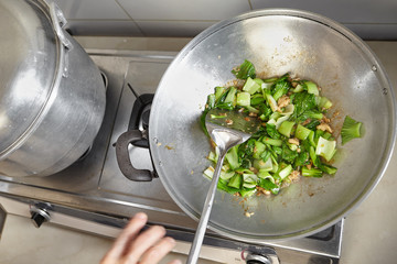 Stir fried Chinese cabbage