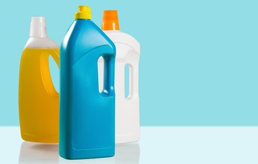 Laundry Detergent. Laundry detergent bottle (isolated)