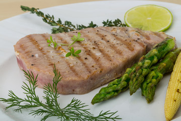 Grilled Tuna steak