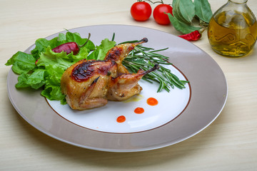 Roasted Quail