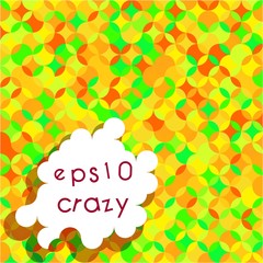 Crazy Bright Multicolored Pattern