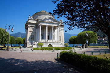 Volta Temple in Como, Italy