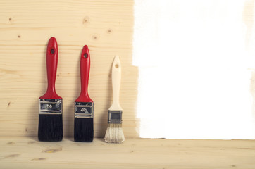 Paint Brush ready for painting.