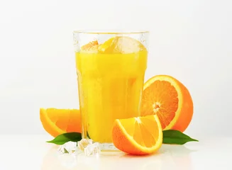 Fotobehang Sap sinaasappelsap