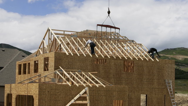 construction of a house