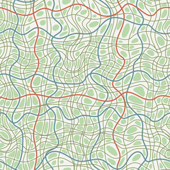 Vector seamless pattern of hand-drawn lines