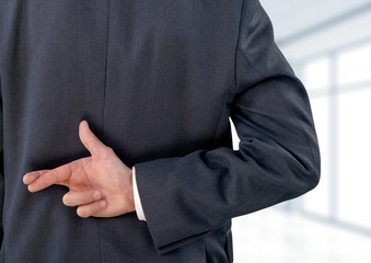 Fingers Crossed. Questionable Ethics