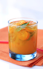 Kumquat cocktail