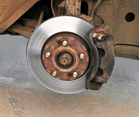 Disk brake mechanism