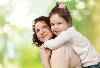 Fototapeta premium Dziecko. Matka i dziecko