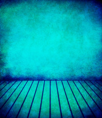Grunge blue background