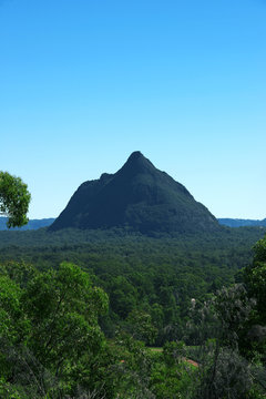 Glass House Mountains National park in Australia.
