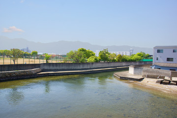 小さな河口