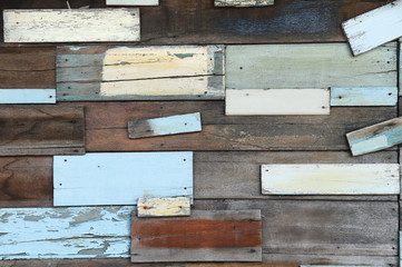 Vintage wood for background.