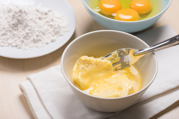 melting butter
