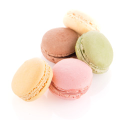 Colorful French Macarons