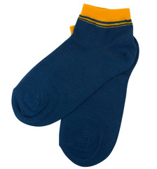 Pair of socks. Isolated on a white background.