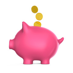 Piggy Bank and Money Coin