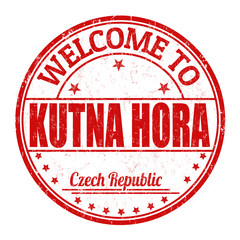 Welcome to Kutna Hora stamp