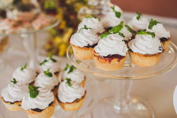 Dessert table. Candy bar