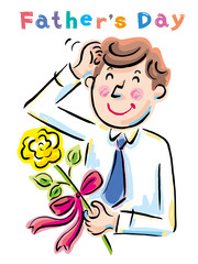 父の日　お父さん