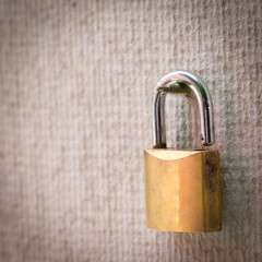 Fototapeta premium Metal padlock