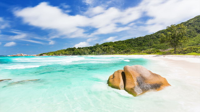 Beach Timelapse, Seychelles
