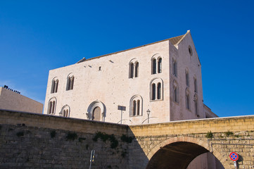 Fototapeta na wymiar Cathedral Church of St. Nicola. Bari. Puglia. Italy. 