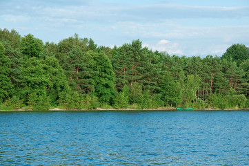 Lake in summer