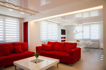 Modern living room interior